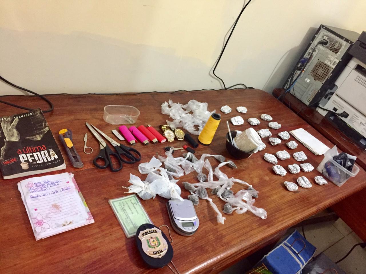 POLÍCIA CIVIL PRENDE POR TRÁFICO E ASSOCIAÇÃO NO MAZAGÃO